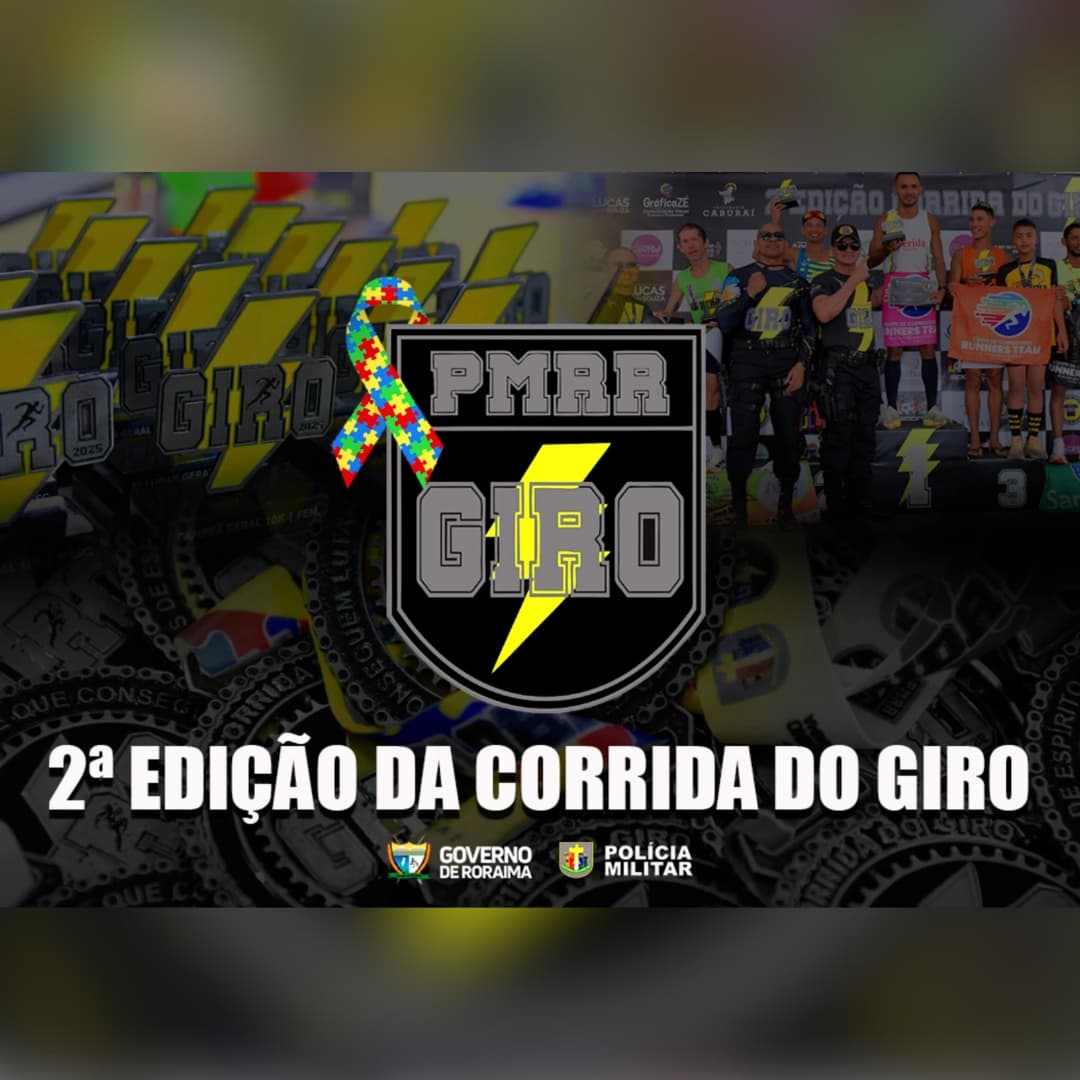 PMRR REALIZA CORRIDA ALUSIVA AOS 11 ANOS DE CRIAÇÃO DO GIRO/PMRR